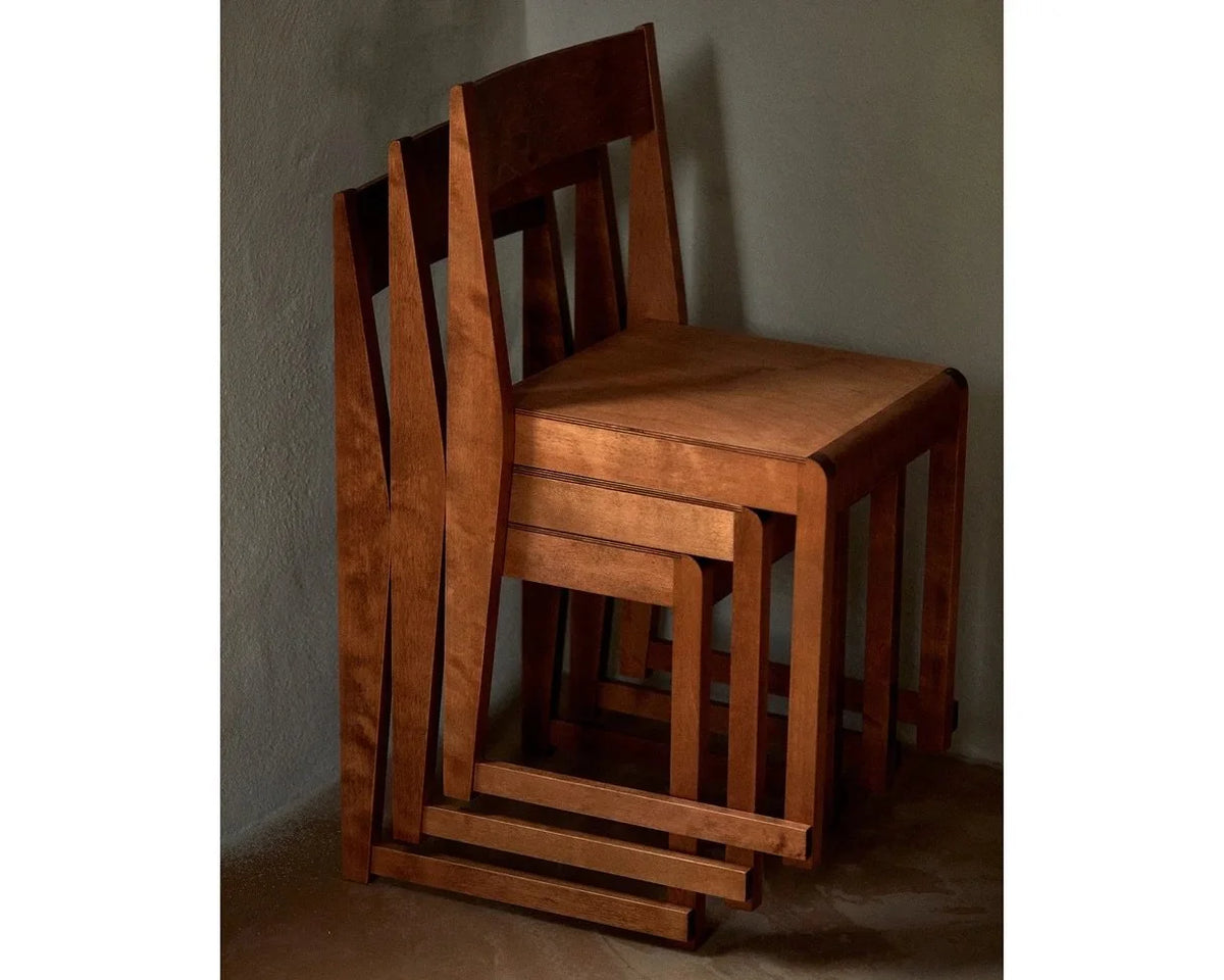 Frama – Chair 01 – Warm Brown Wood