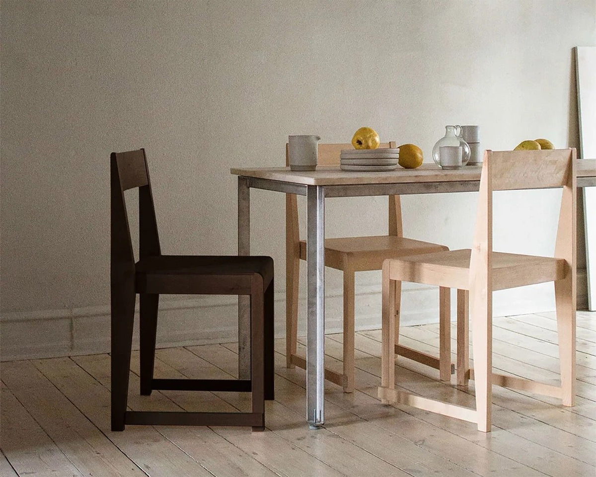 Frama – Chair 01 – Dark Wood Frame / Dark Wood Seat