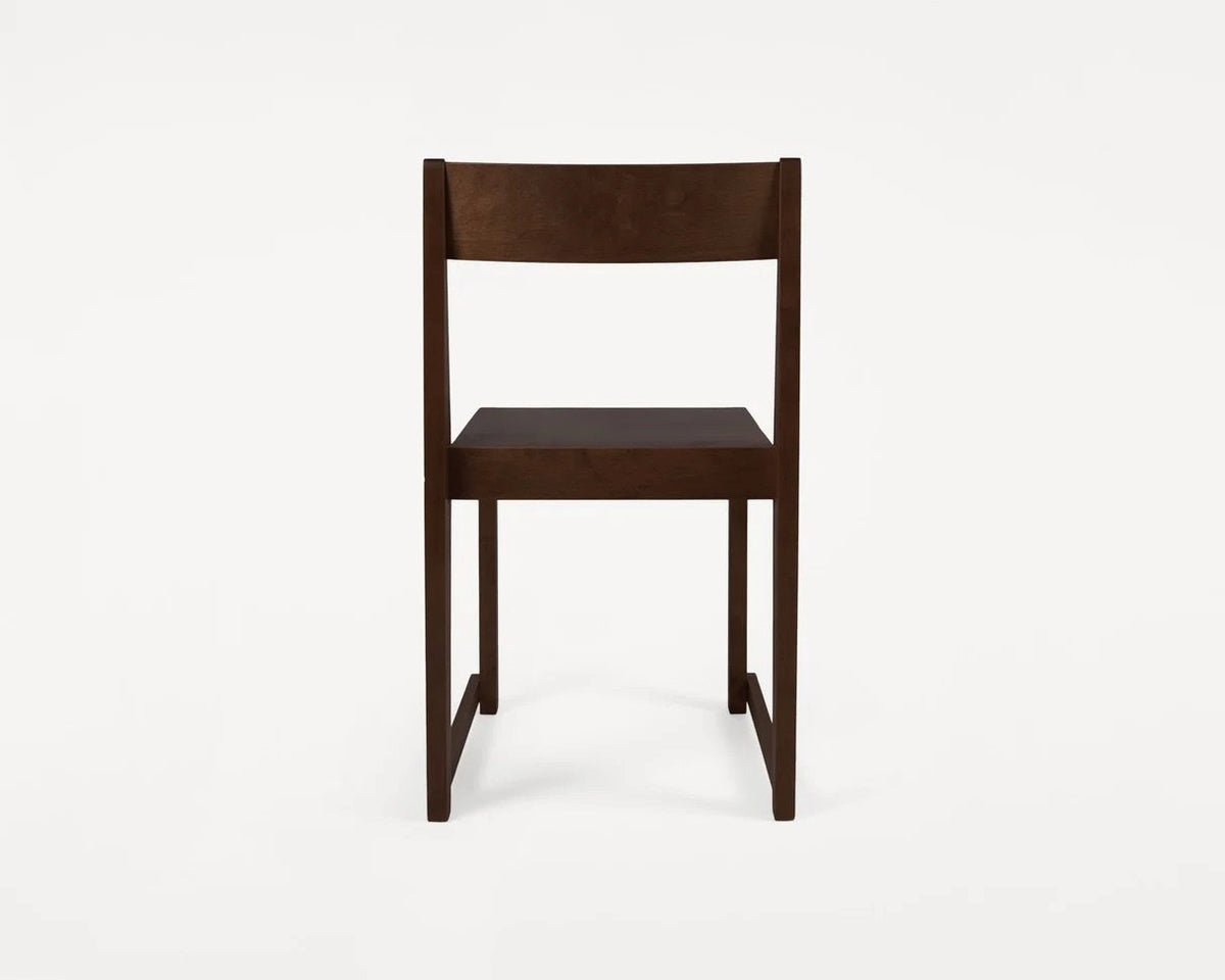 Frama – Chair 01 – Dark Wood Frame / Dark Wood Seat