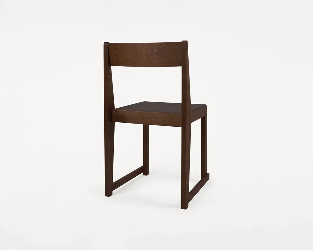 Frama – Chair 01 – Dark Wood Frame / Dark Wood Seat