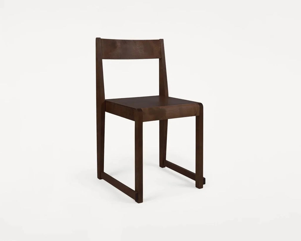 Frama – Chair 01 – Dark Wood Frame / Dark Wood Seat