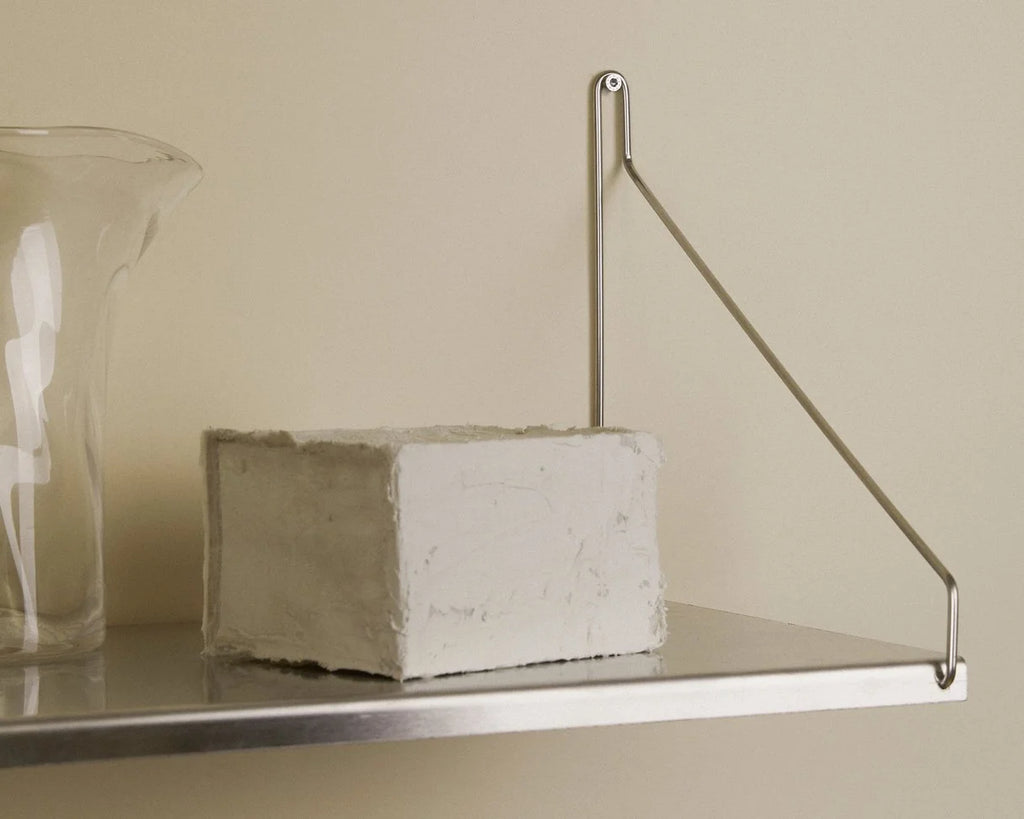 Frama – Shelf Stainless Steel D27 W40/60/80 – Stainless Steel Brackets