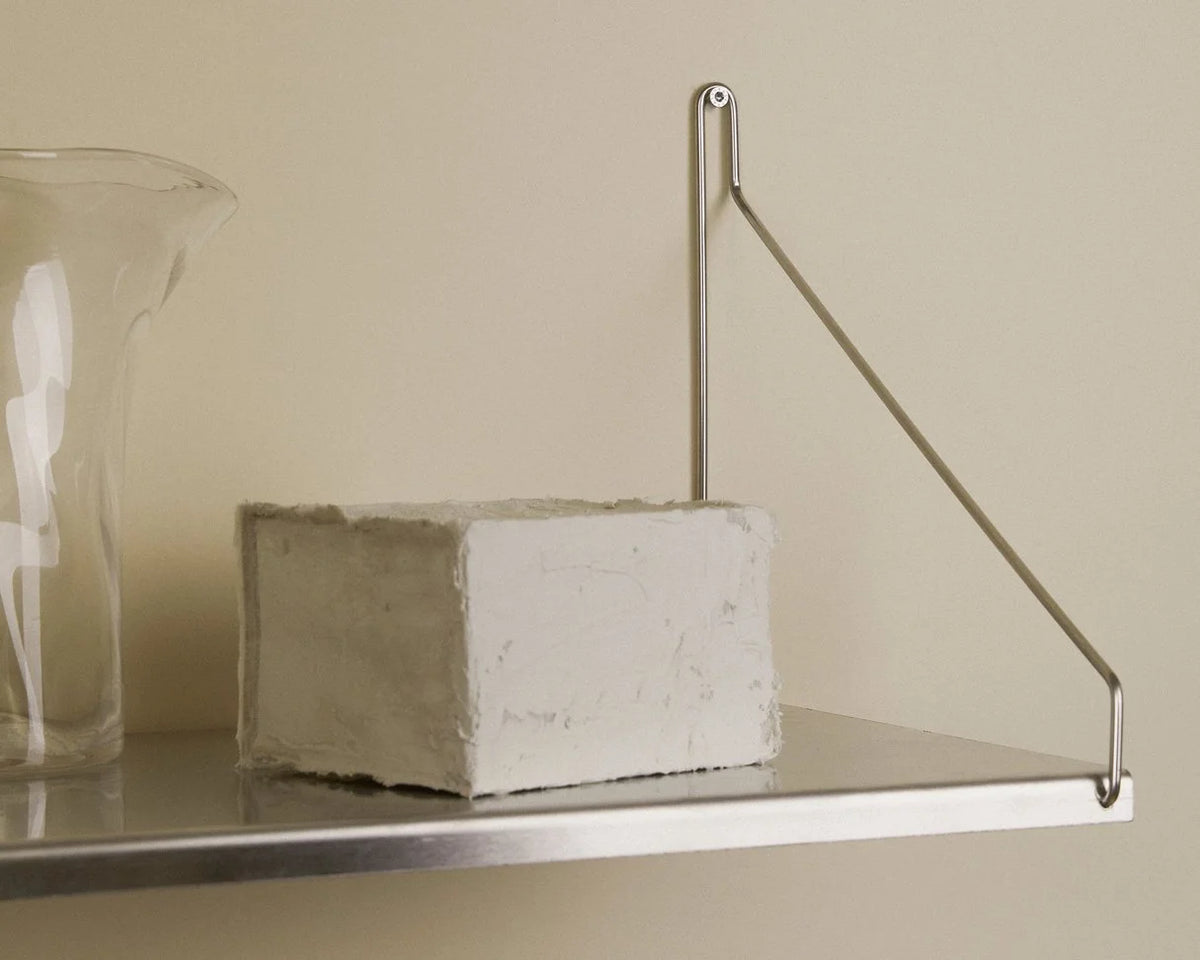 Frama – Shelf Stainless Steel D27 W40/60/80 – Stainless Steel Brackets
