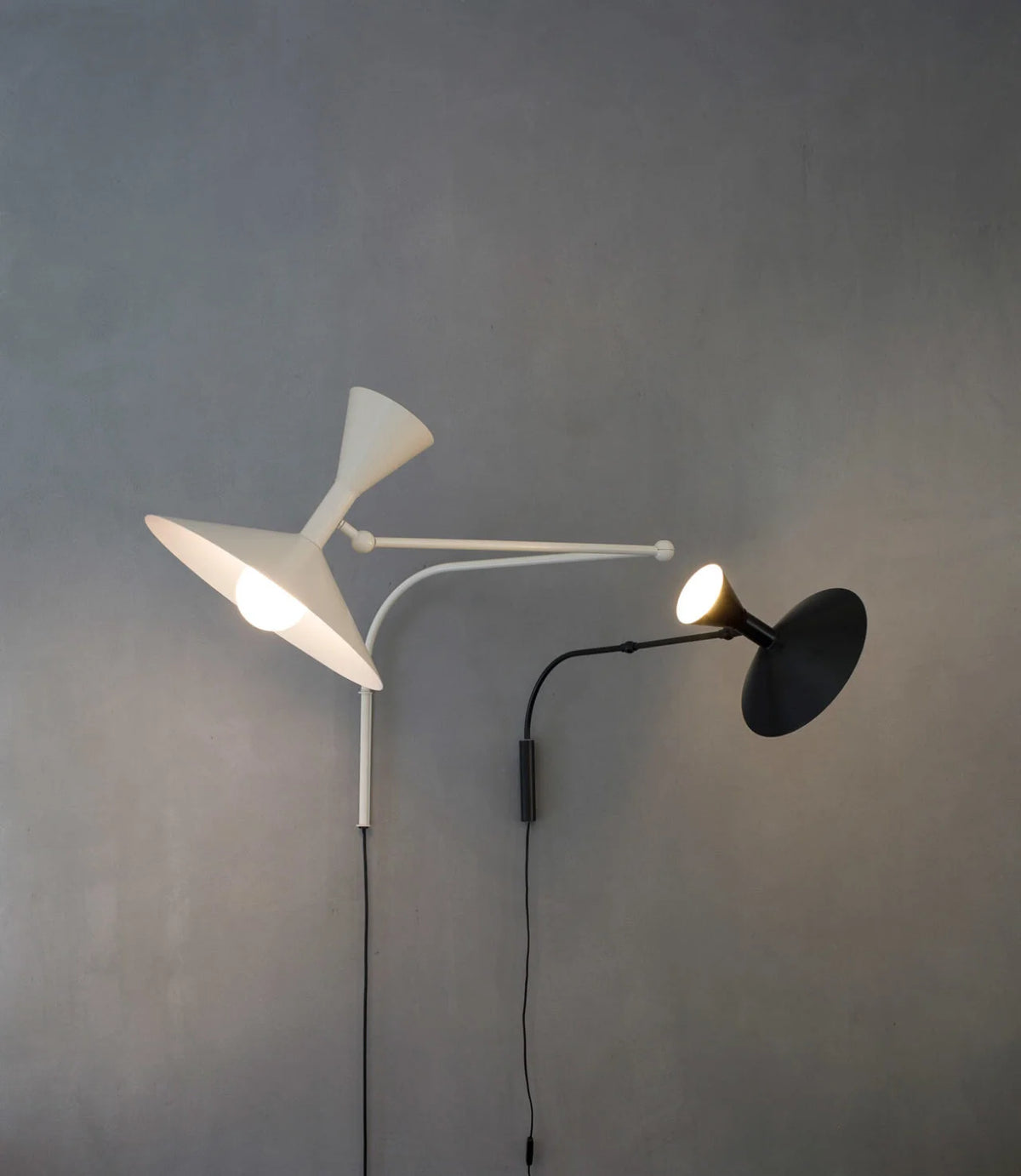 Nemo – Lampe De Marseille Wall Lamp Large white/grey/black