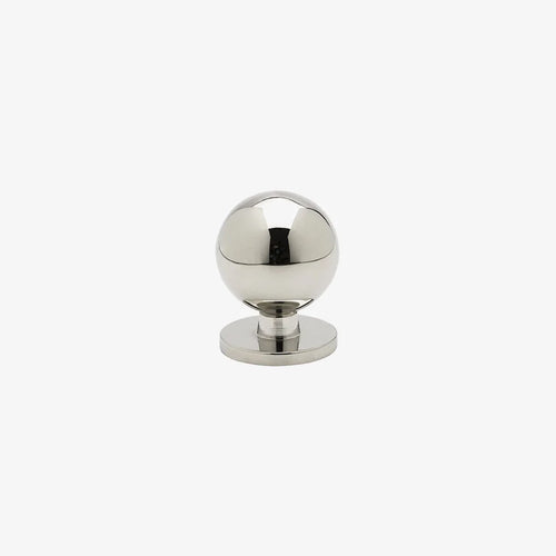 Beslag | Knob Soliden 25mm Nickel Plated
