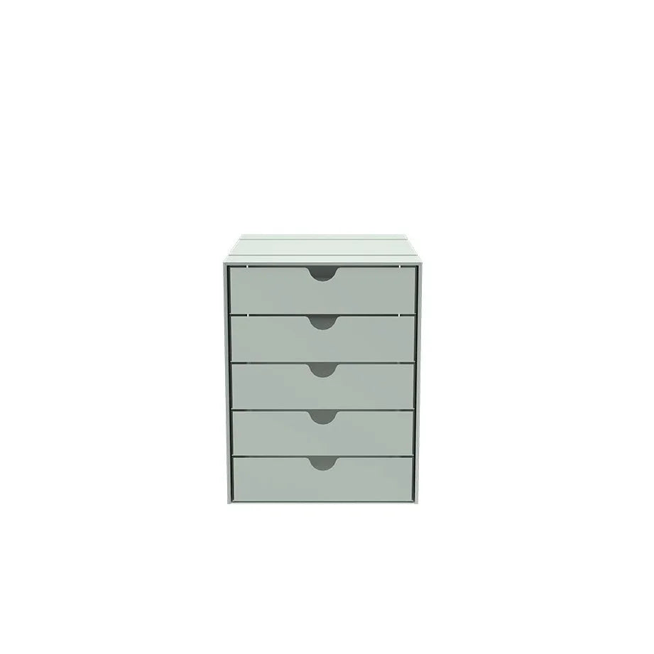 USM | Inos Box Set C4 with 5 drawers / Light Grey