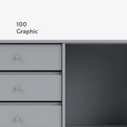 Montana – Dream Nightstand Ruby + 145 Rosehip Legs