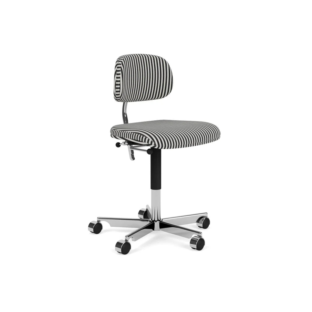 Montana | Montana_Kevi_2534U_OfficeChair_Mads Nørgaard_Upholstery_45P Polished Aluminium_Frame