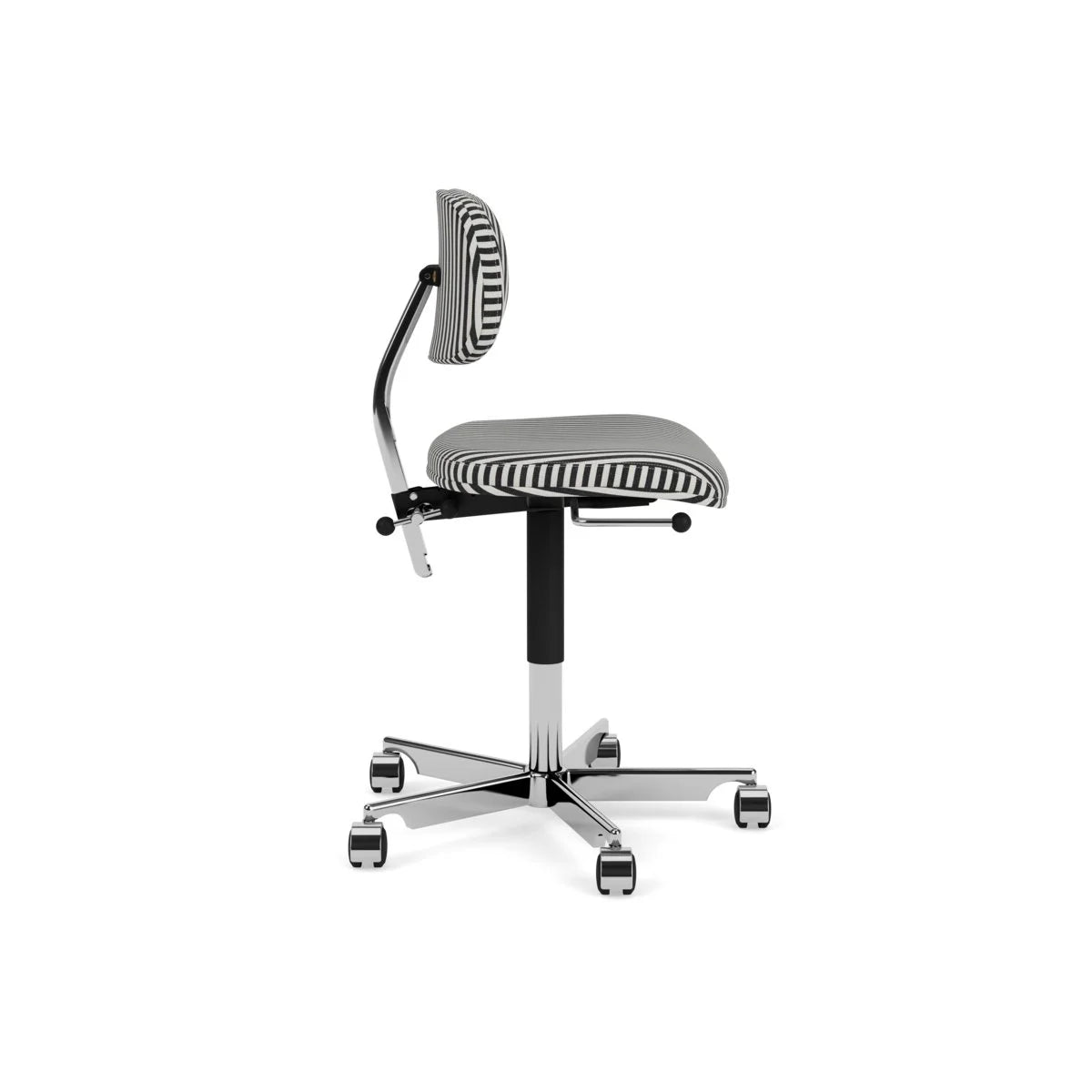Montana – Montana_Kevi_2534U_OfficeChair_Mads Nørgaard_Upholstery_45P Polished Aluminium_Frame