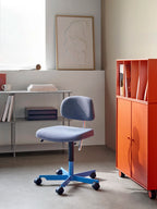 Montana – Montana_Kevi_2534U_OfficeChair_Mads Nørgaard_Upholstery_45P Polished Aluminium_Frame