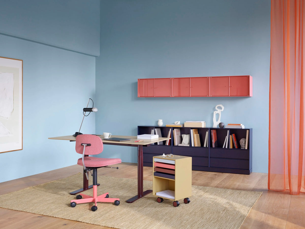 Montana – Montana_Kevi_2534U_OfficeChair_Mads Nørgaard_Upholstery_45P Polished Aluminium_Frame