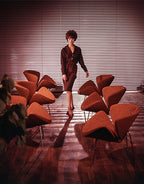 Artifort – Orange Slice Chair / Red