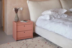 UTIL – Plié Bedside Table 2 Short Drawers