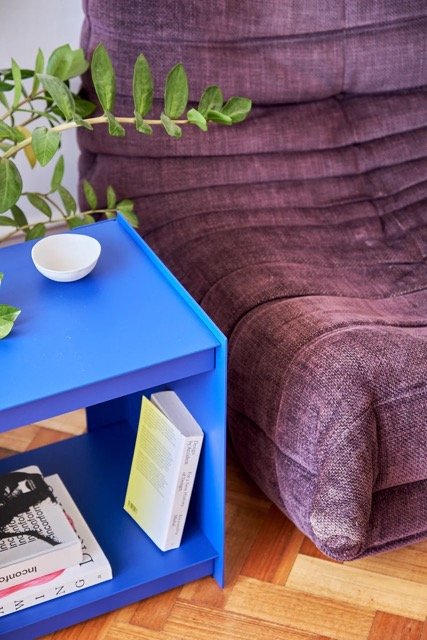 UTIL – Plié Bedside Table