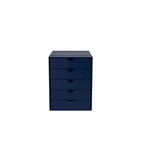 USM | Inos Box Set C4 with 5 drawers / Steel Blue
