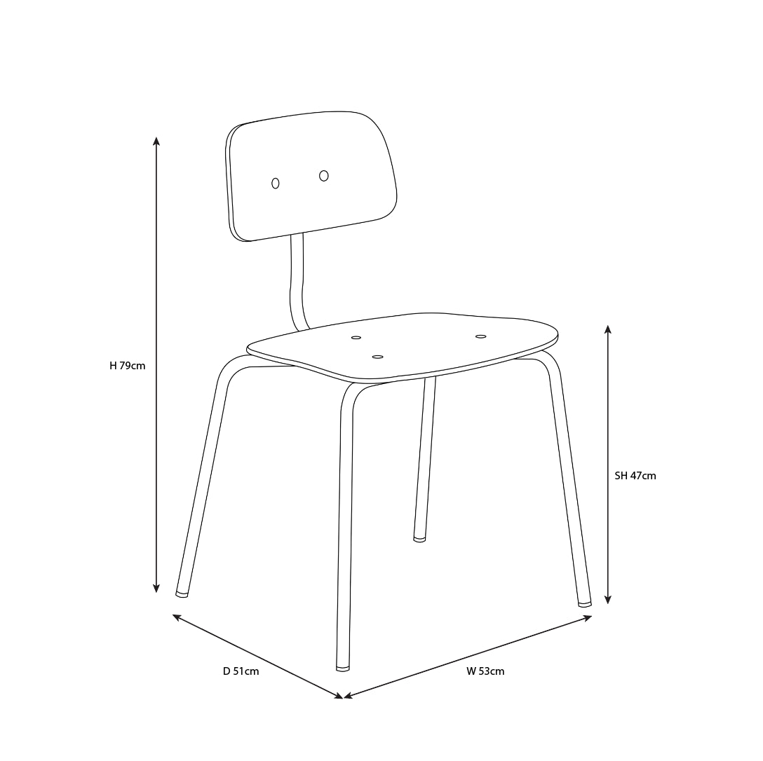 Montana – Montana Kevi 2060 Chair Mads Nørgaard + 162 Hokkaido