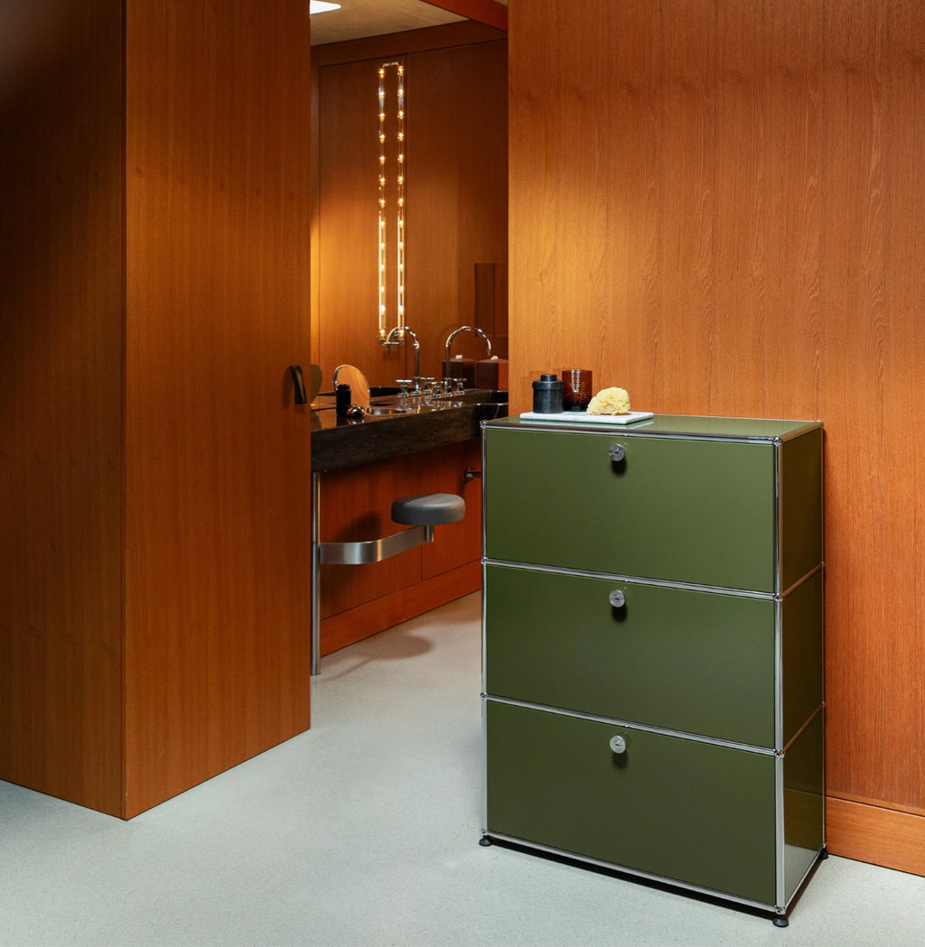 USM – USM Haller Storage 3A_Olive Green