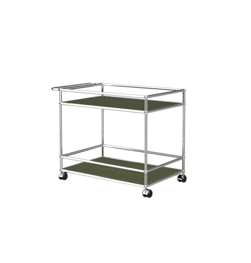 USM – USM Haller Serving Trolley_Olive Green