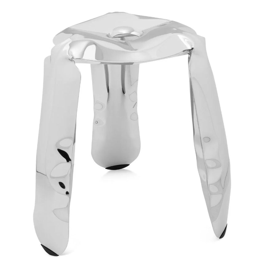 Zieta – Plopp Standard Stool – Inox Polished