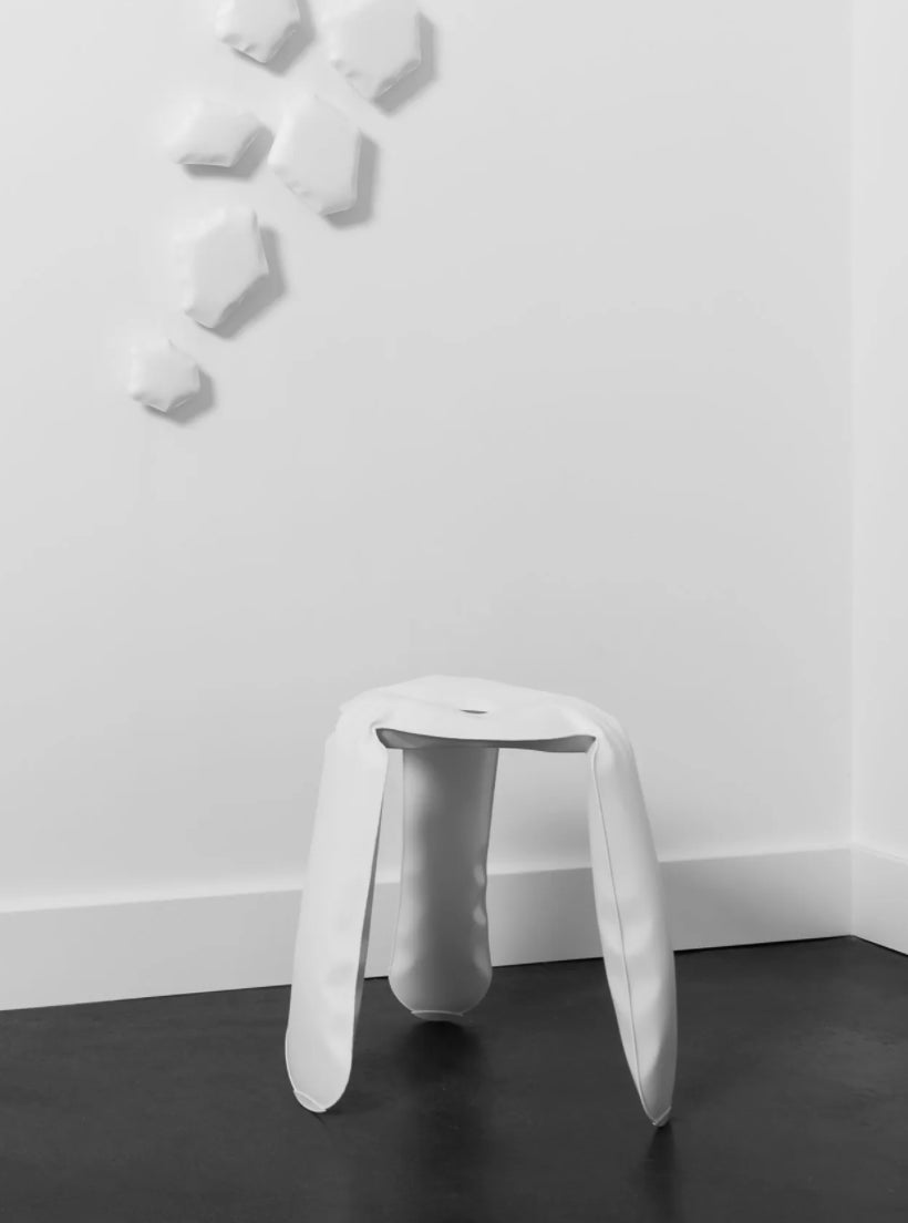 Zieta – Plopp Standard Stool – White Glossy