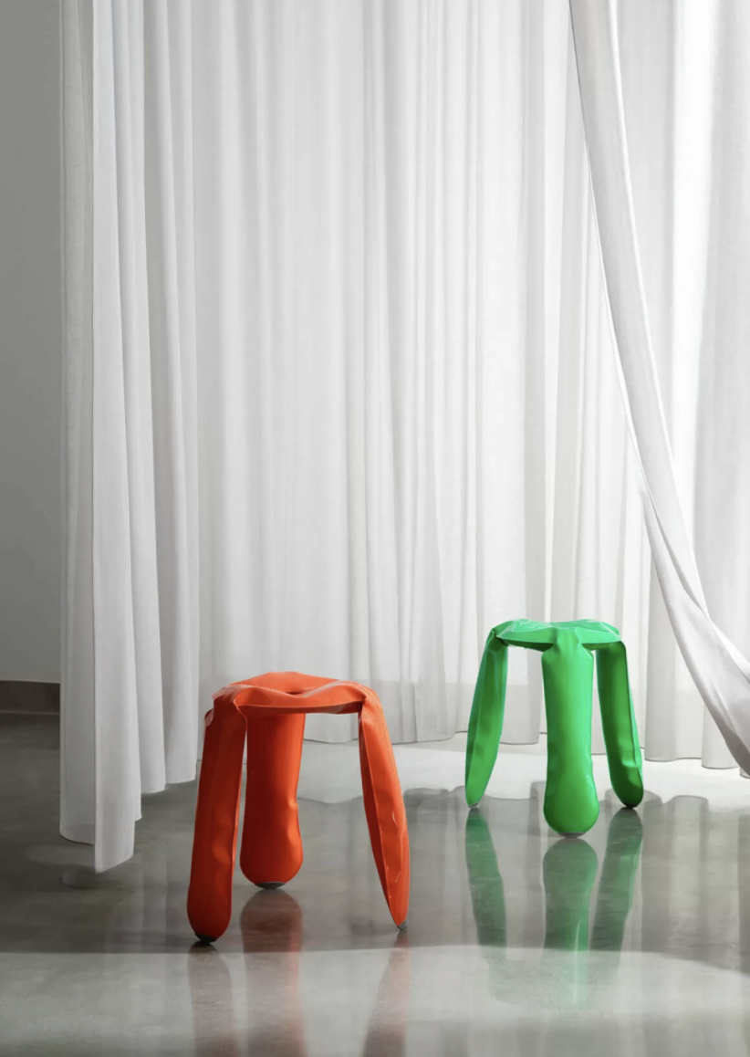 Zieta – Plopp Mini Stool – Yellow Glossy