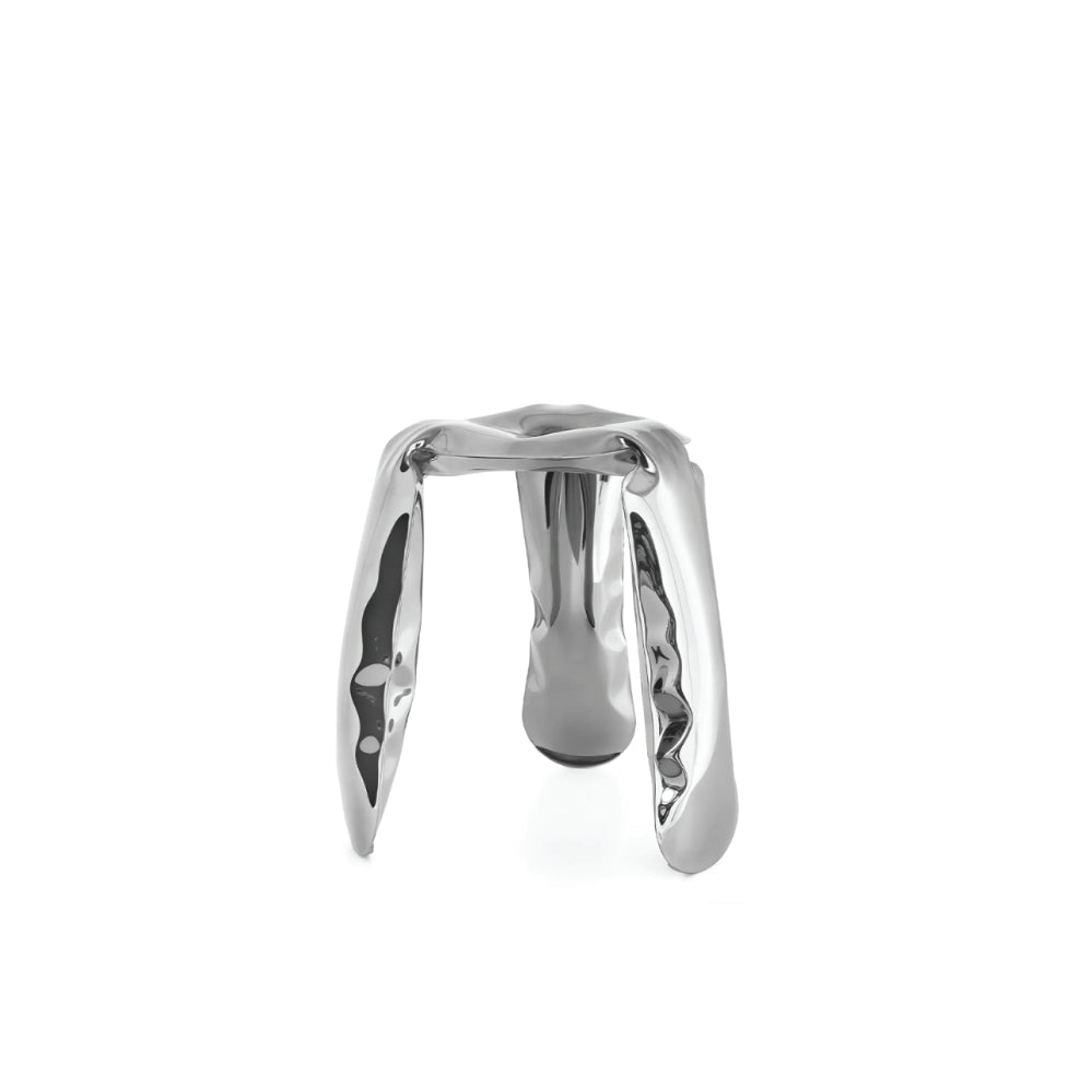 Zieta – Plopp Mini Stool – Inox Polished