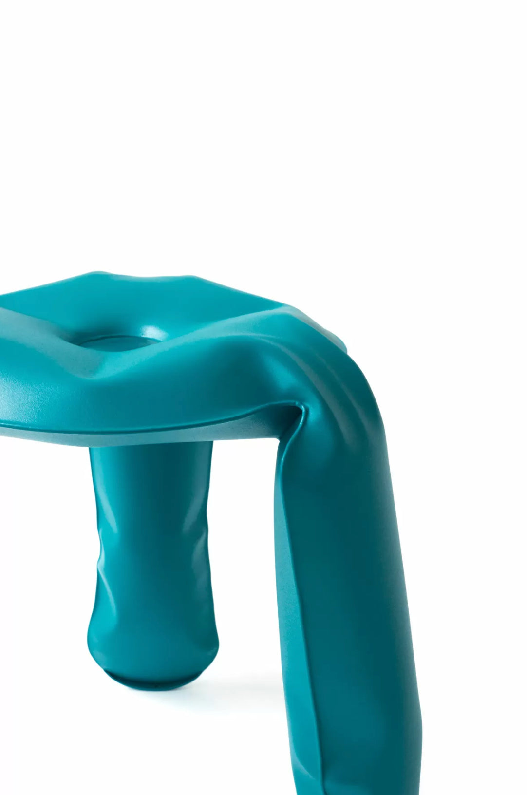 Zieta – Plopp Mini Stool – Water Blue Matt