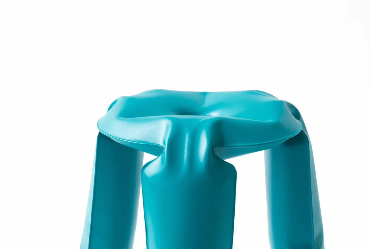 Zieta – Plopp Mini Stool – Water Blue Matt