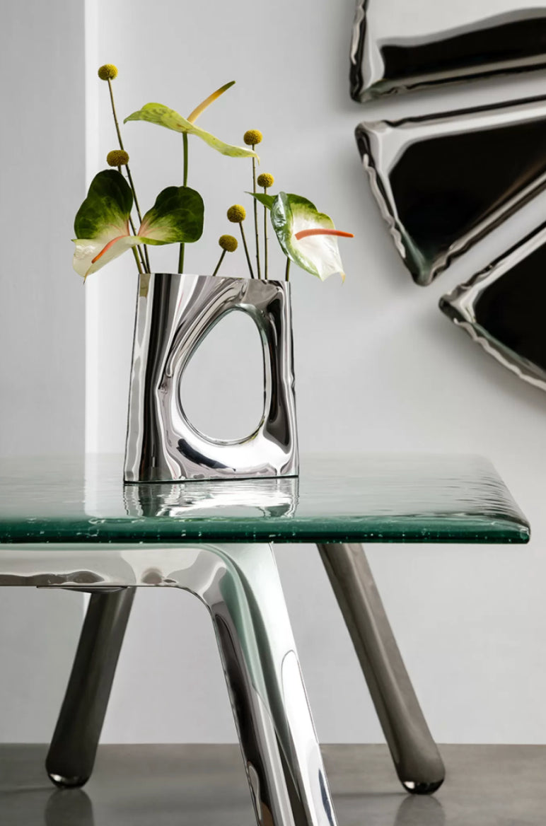 Zieta – Karava Vase – Inox Polished