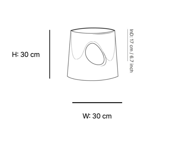 Zieta – Karava Vase – Inox Polished