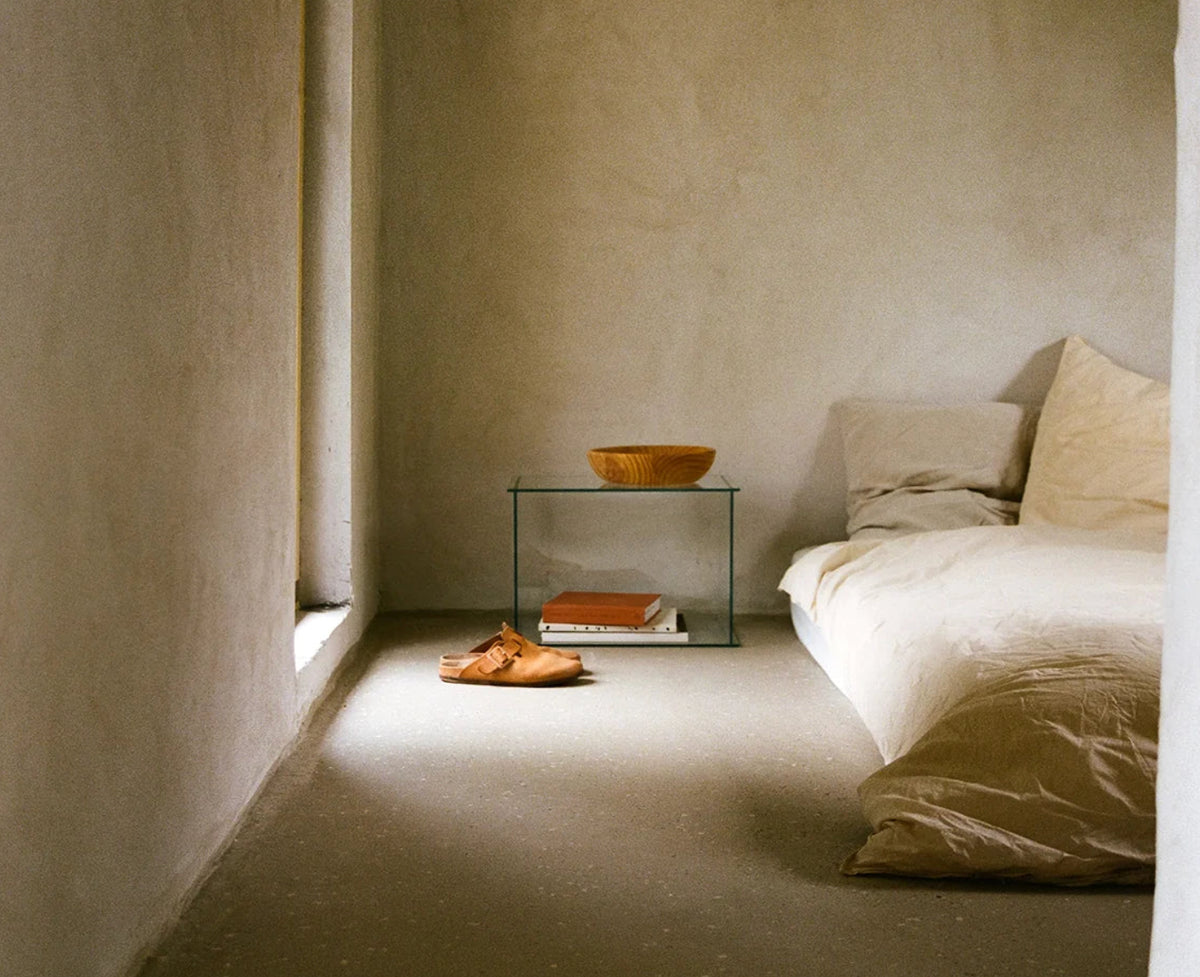 Frama – Rivet Box Table – Glass