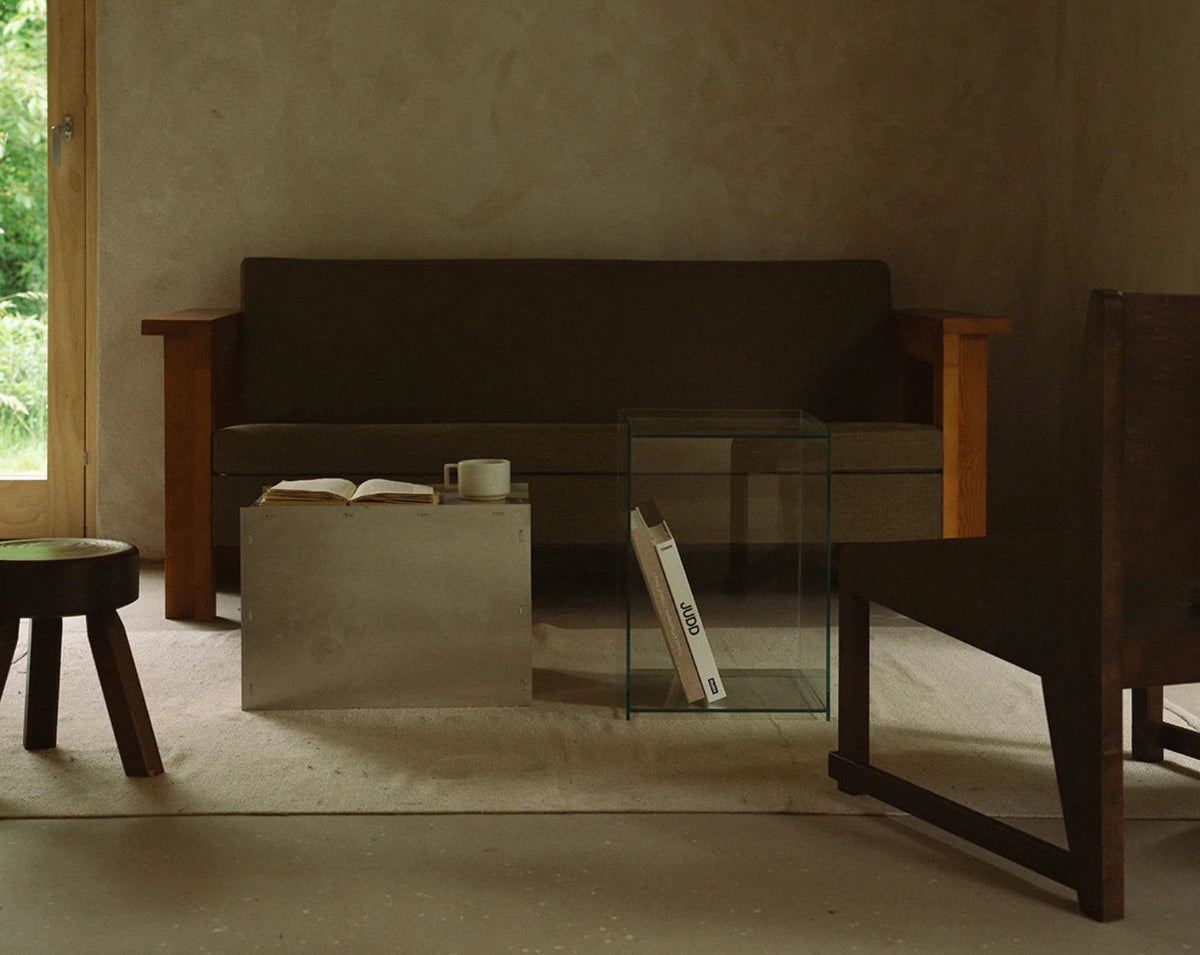 Frama – Rivet Box Table – Glass