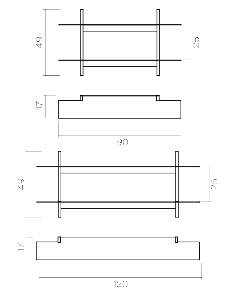 UTIL – Plié Shelf 2