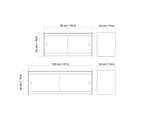 UTIL – Plié Wall Unit 2 Door