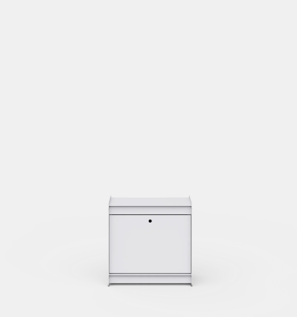 UTIL – Plié Bedside Table 1 Tall Drawer