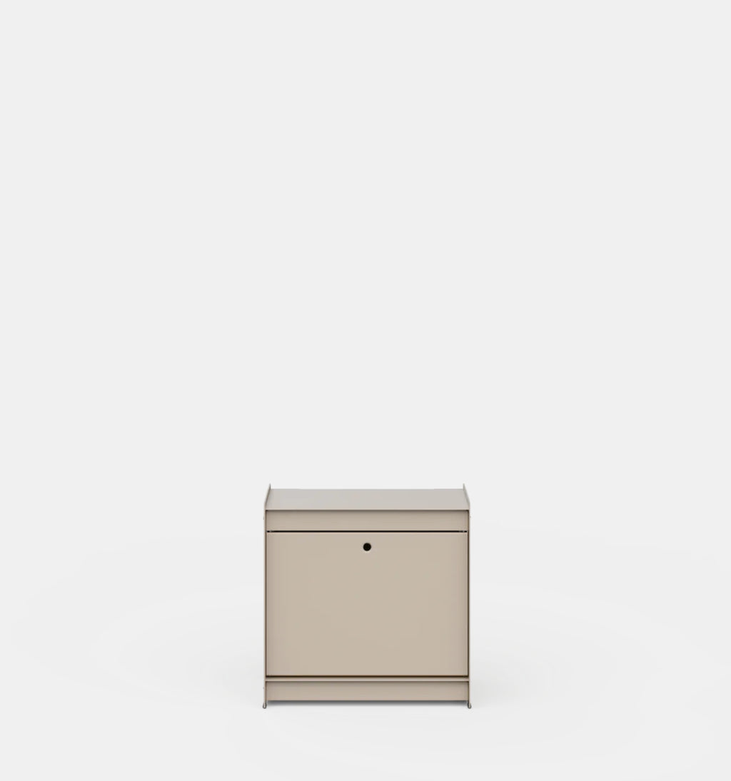 UTIL – Plié Bedside Table 1 Tall Drawer