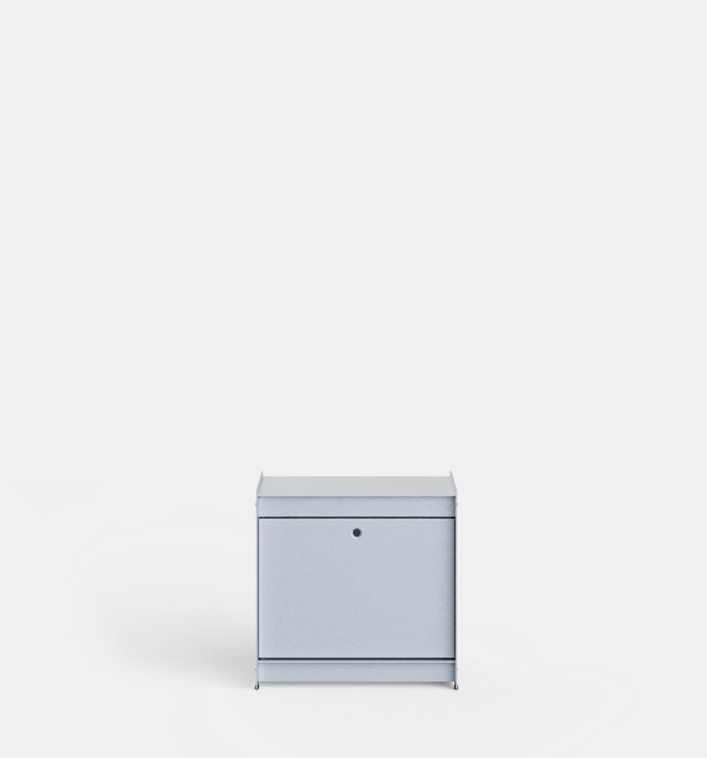 UTIL – Plié Bedside Table 1 Tall Drawer