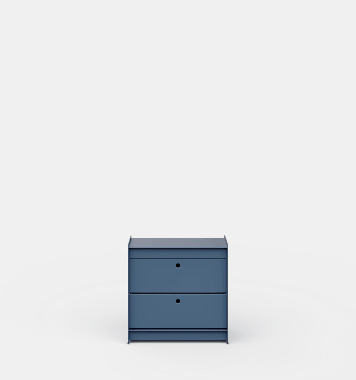 UTIL – Plié Bedside Table 2 Short Drawers