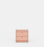 UTIL – Plié Bedside Table 2 Short Drawers