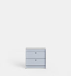 UTIL – Plié Bedside Table 2 Short Drawers