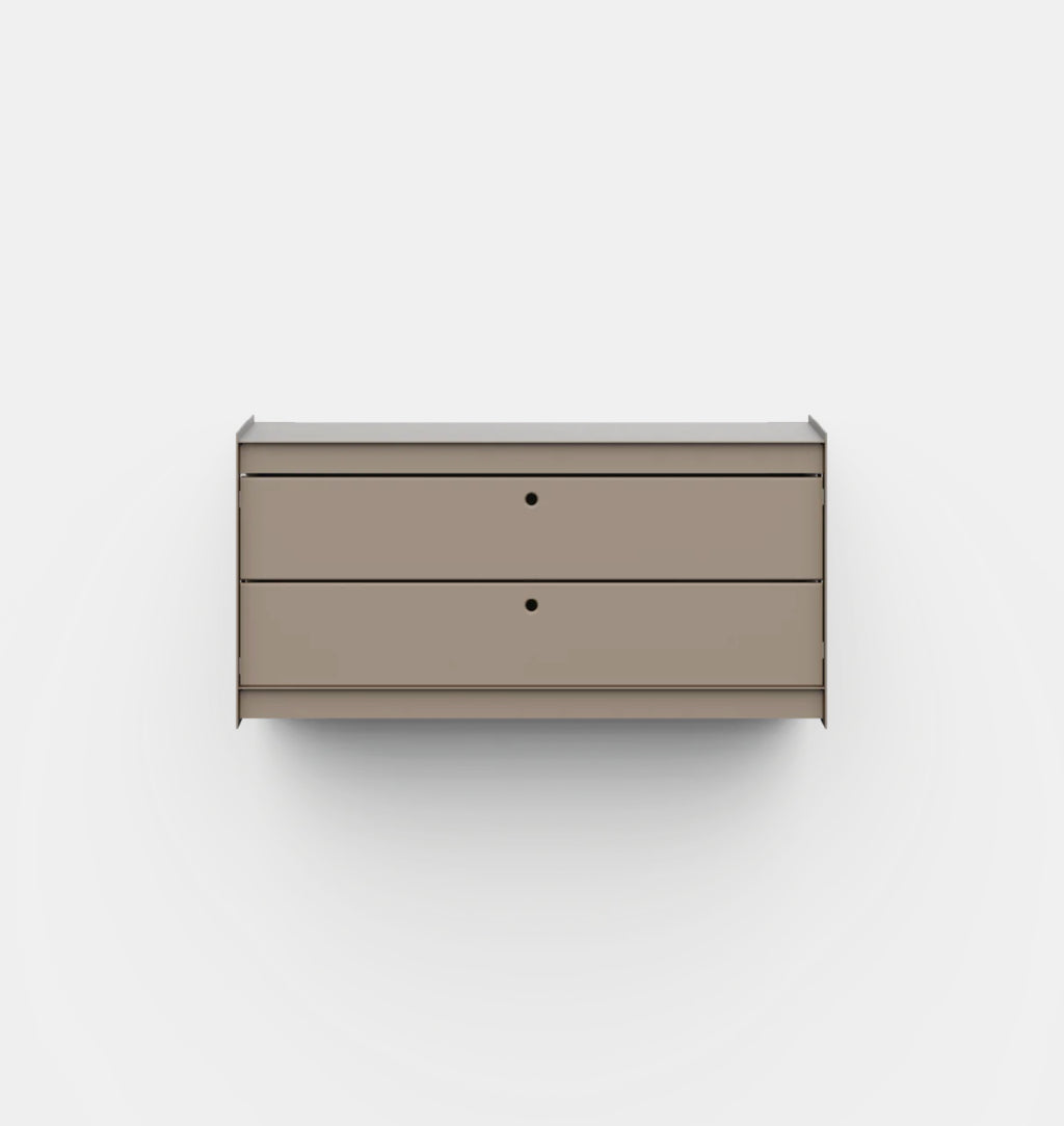 UTIL – Plié Wall Unit 2 Short Drawers