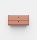 UTIL – Plié Wall Unit 2 Short Drawers