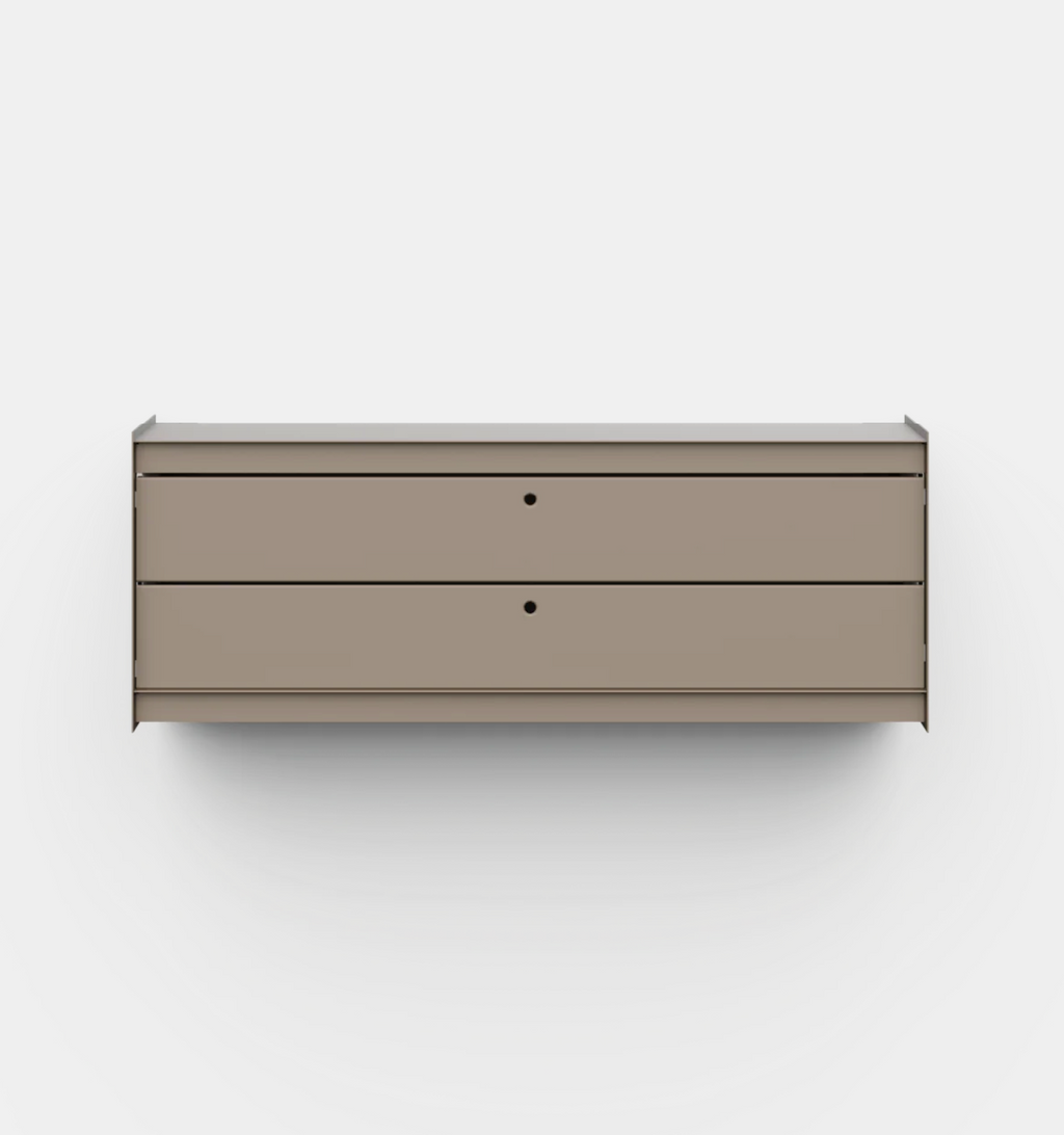 UTIL – Plié Wall Unit 2 Short Drawers