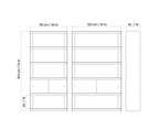 UTIL – Plie Bookshelf 2 Doors