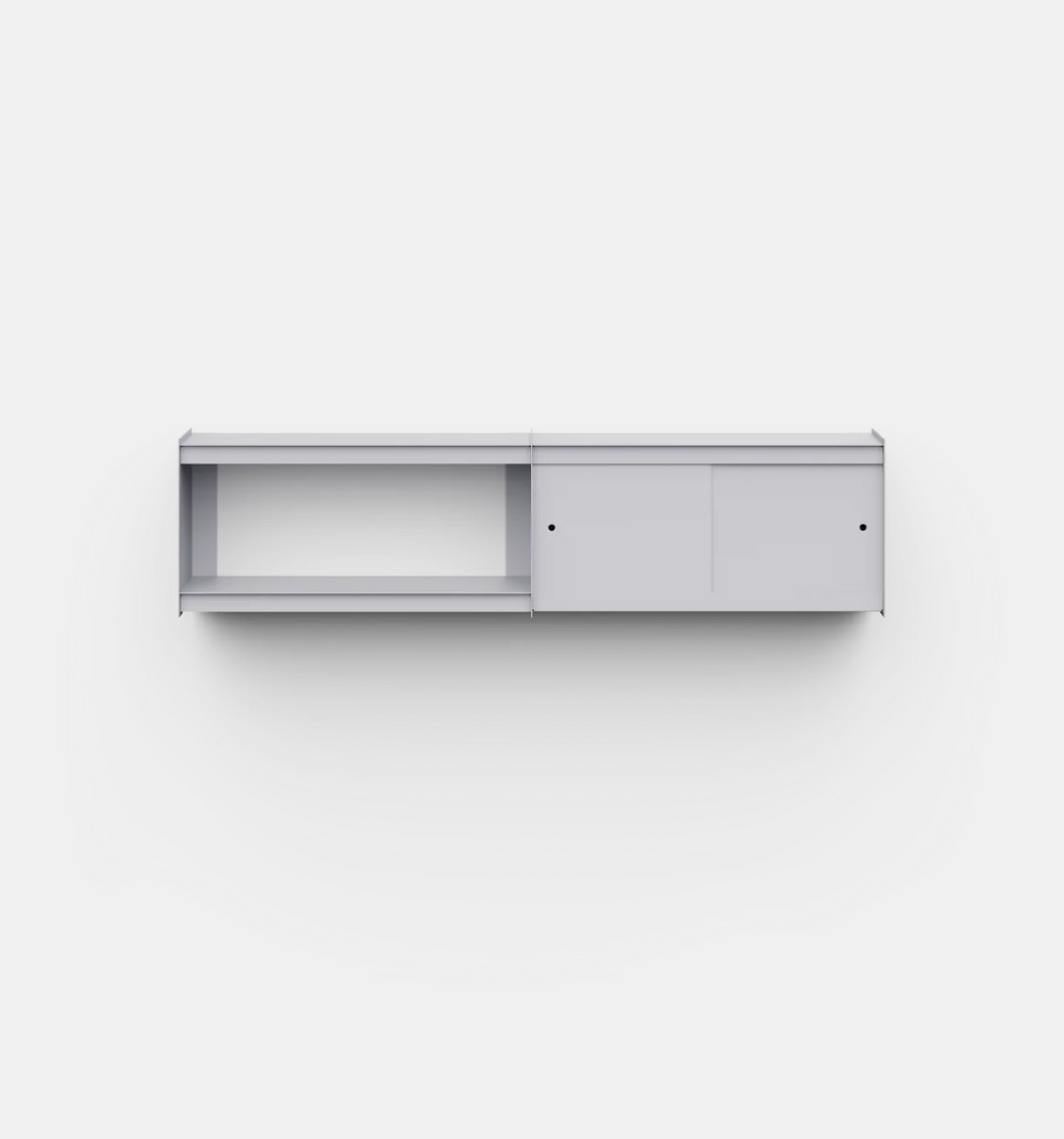 UTIL – Plié Wall Unit Extension 2 Doors