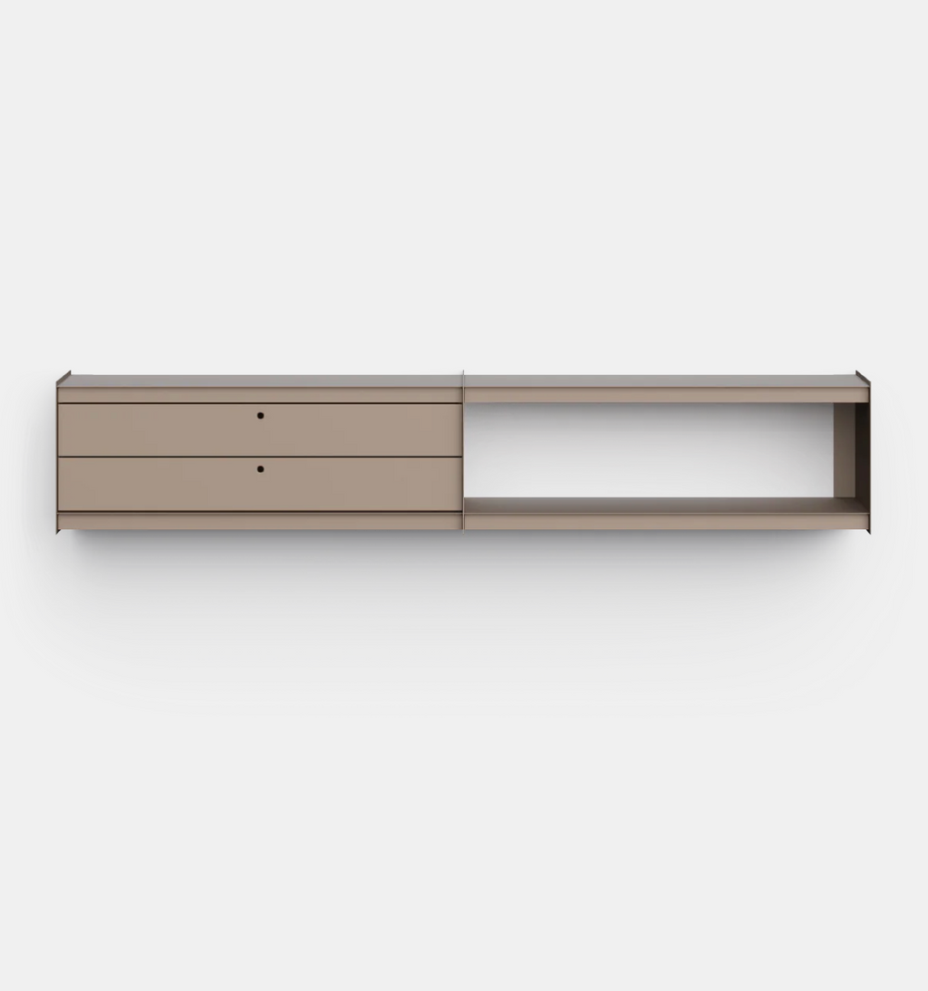 UTIL – Plié Wall Unit Extension 2 Small Drawers
