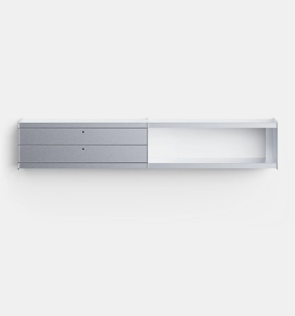 UTIL – Plié Wall Unit Extension 2 Small Drawers