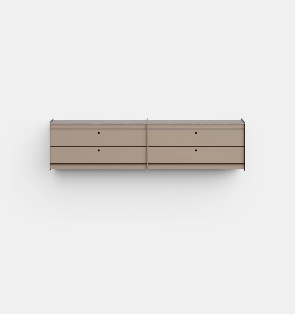 UTIL – Plié Wall Unit Extension 4 Small Drawers