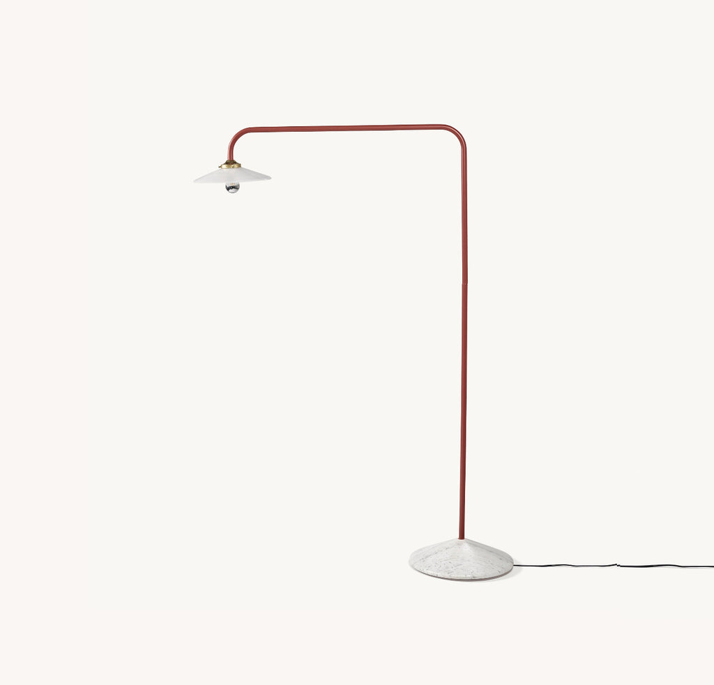 Valerie Objects | Standing Lamp Marble N°Menie Red
