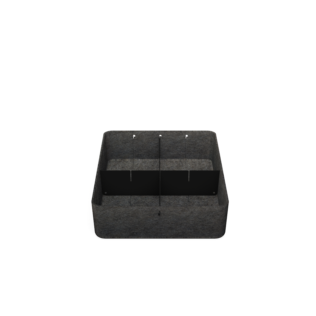 USM | USM Inos Low Box Set 500 with Cross Partitions B6